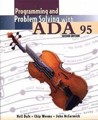 Produktbild: Dale, N: Programming and Problem Solving with Ada 95