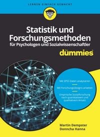 Produktbild: Statistik und Forschungsmethoden f&uuml;r Psychologen und Sozialwissenschaftler f&uuml;r Dummies
