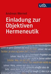 Produktbild: Einladung zur Objektiven Hermeneutik