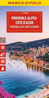 Produktbild: MARCO POLO Reisekarte Provence-Alpes-C&ocirc;te d'Azur 1:275.000