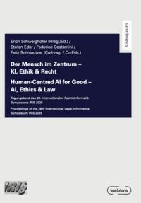 Produktbild: Der Mensch im Zentrum &ndash; KI, Ethik & Recht