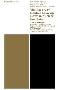 Produktbild: The Theory of Neutron Slowing Down in Nuclear Reactors