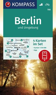 Produktbild: KOMPASS Wanderkarte Berlin und Umgebung