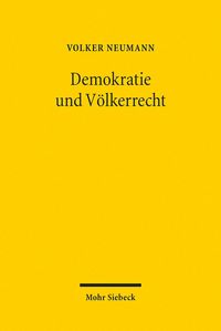 Produktbild: Demokratie und V&ouml;lkerrecht