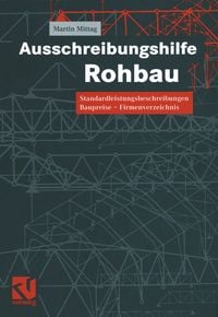 Produktbild: Ausschreibungshilfe Rohbau