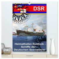 Produktbild: Heimathafen Rostock - Schiffe der Deutschen Seereederei (hochwertiger Premium Wandkalender 2027 DIN A2 hoch), Kunstdruck in Hochglanz