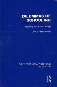 Produktbild: Dilemmas of Schooling (RLE Edu L)
