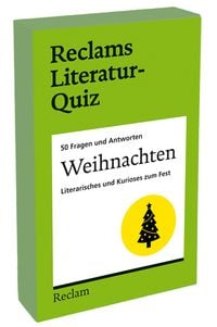 Produktbild: Weihnachten. Literarisches und Kurioses zum Fest. 50 Fragen und Antworten f&uuml;r B&uuml;chermenschen