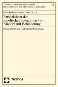 Produktbild: Perspektiven der schulischen Integration von Kindern mit Behinderung