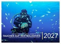 Produktbild: Die sch&ouml;nsten Korallenriffe zum Tauchen auf den Malediven (Wandkalender 2027 DIN A3 quer), CALVENDO Monatskalender