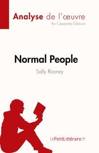 Produktbild: Normal People de Sally Rooney (Analyse de l'&iquest;uvre)