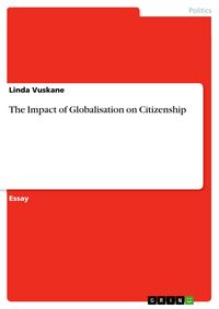 Produktbild: The Impact of Globalisation on Citizenship