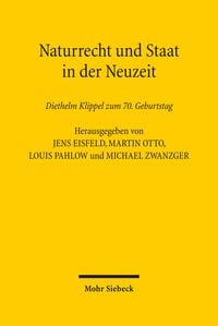 Produktbild: Naturrecht und Staat in der Neuzeit