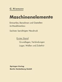 Produktbild: Grundlagen, Verbindungen, Lager, Wellen und Zubeh&ouml;r