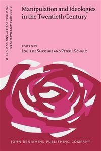 Produktbild: Manipulation and Ideologies in the Twentieth Century