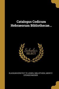 Produktbild: Catalogus Codicum Hebraeorum Bibliothecae...