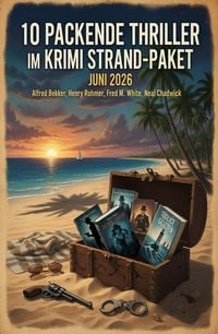 Produktbild: 10 Packende Thriller im Krimi Strand-Paket Juni 2026