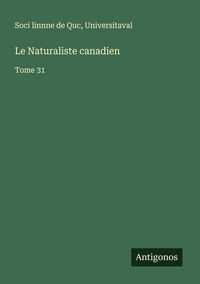 Produktbild: Le Naturaliste canadien