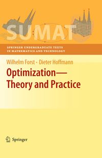 Produktbild: Optimization&mdash;Theory and Practice