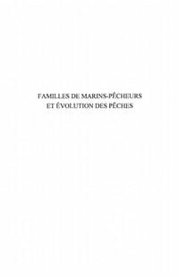 Produktbild: Familles de marins-pecheurs etevolution des peches