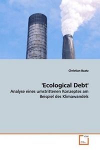 Produktbild: Baatz, C: 'Ecological Debt'