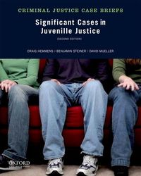 Produktbild: Significant Cases in Juvenile Justice