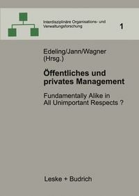 Produktbild: &Ouml;ffentliches und privates Management