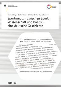 Produktbild: Sportmedizin zwischen Sport, Wissenschaft und Politik - eine deutsche Geschichte