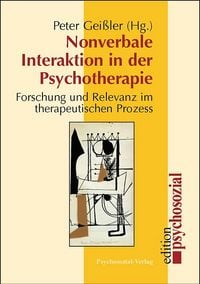Produktbild: Nonverbale Interaktion in der Psychotherapie