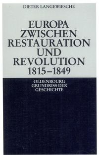Produktbild: Europa zwischen Restauration und Revolution 1815-1849