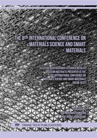 Produktbild: The 8th International Conference on Materials Science and Smart Materials