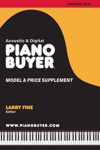 Produktbild: Piano Buyer Model & Price Supplement / Spring 2021