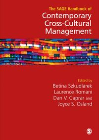 Produktbild: The SAGE Handbook of Contemporary Cross-Cultural Management