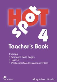 Produktbild: Hot Spot 4. Teacher's Book und Test Audio-CD