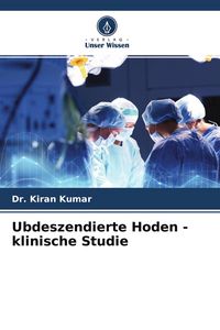 Produktbild: Ubdeszendierte Hoden - klinische Studie