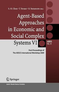 Produktbild: Agent-Based Approaches in Economic and Social Complex Systems VI
