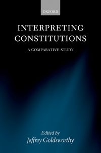 Produktbild: Interpreting Constitutions