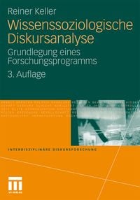 Produktbild: Wissenssoziologische Diskursanalyse