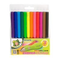 Produktbild: JOLLY Filzstifte Airbrush Nachf&uuml;llungen, Ersatzbarben sortiert, 12er Set
