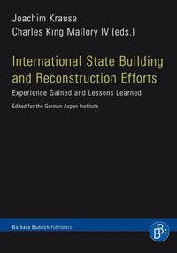 Produktbild: International State Building and Reconstruction Efforts