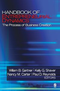 Produktbild: Handbook of Entrepreneurial Dynamics