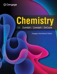 Produktbild: Chemistry, Cengage International Edition
