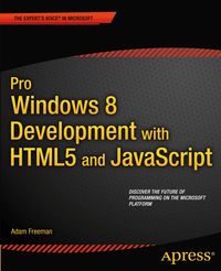 Produktbild: Pro Windows 8 Development with HTML5 and JavaScript