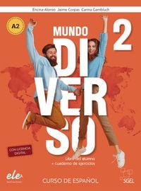 Produktbild: Mundo Diverso 2. Kurs- und Arbeitsbuch + Digitale Ausgabe