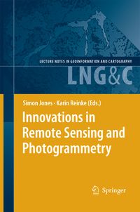 Produktbild: Innovations in Remote Sensing and Photogrammetry