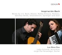 Produktbild: Inspirac&iexcl;on Bach-Werke f&uuml;r Akkordeon und Gitarre