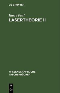 Produktbild: Lasertheorie II