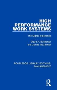 Produktbild: Buchanan, D: High Performance Work Systems