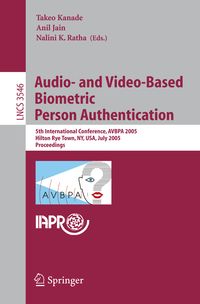 Produktbild: Audio- and Video-Based Biometric Person Authentication
