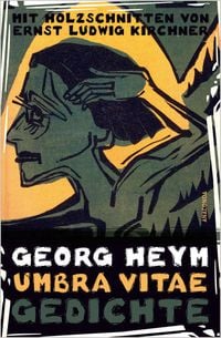 Produktbild: Umbra vitae. Gedichte. Mit Holzschnitten von Ernst Ludwig Kirchner
